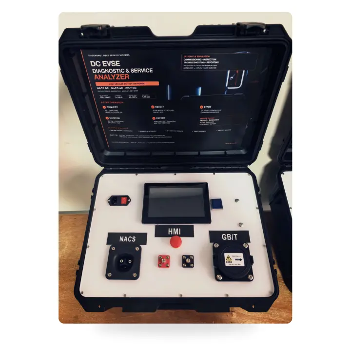 NACS EVSE analyzer