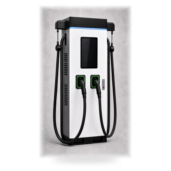 DC dual-gun charger 01 with 15.8-inch display