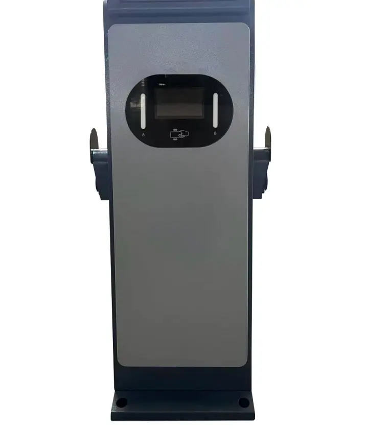 120kW 2026 gray floor-standing dual-gun DC charger