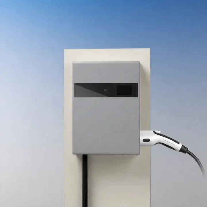 30kW gray wall-mounted DC charger